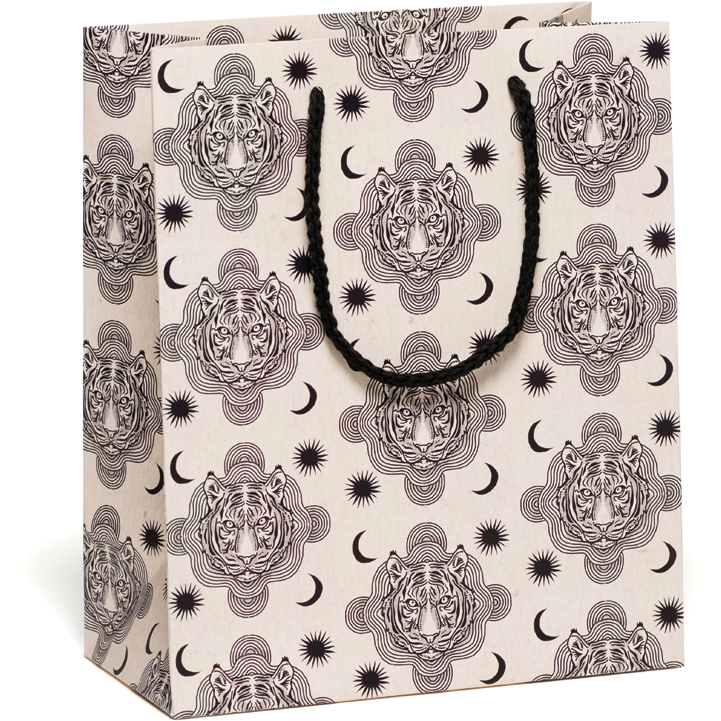 Tiger Heads Gift Bag